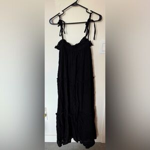 Vici Collection “”&Merci” tie shoulder maxi dress - lined - Medium